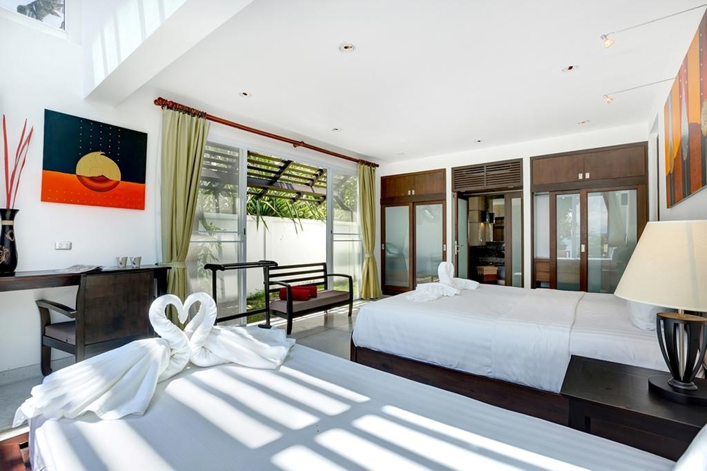 קו סמוי Emerald Sands - Beach Front 4 Bed Pool Villa חדר תמונה
