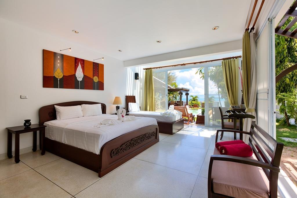 קו סמוי Emerald Sands - Beach Front 4 Bed Pool Villa חדר תמונה