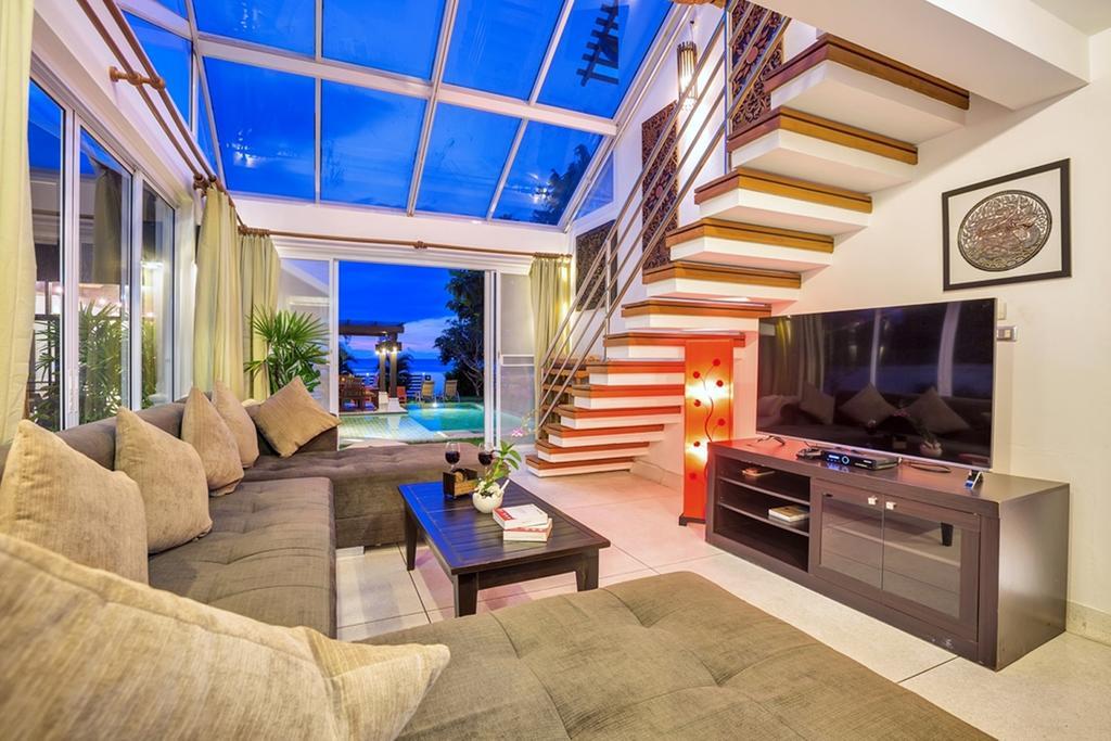 קו סמוי Emerald Sands - Beach Front 4 Bed Pool Villa חדר תמונה